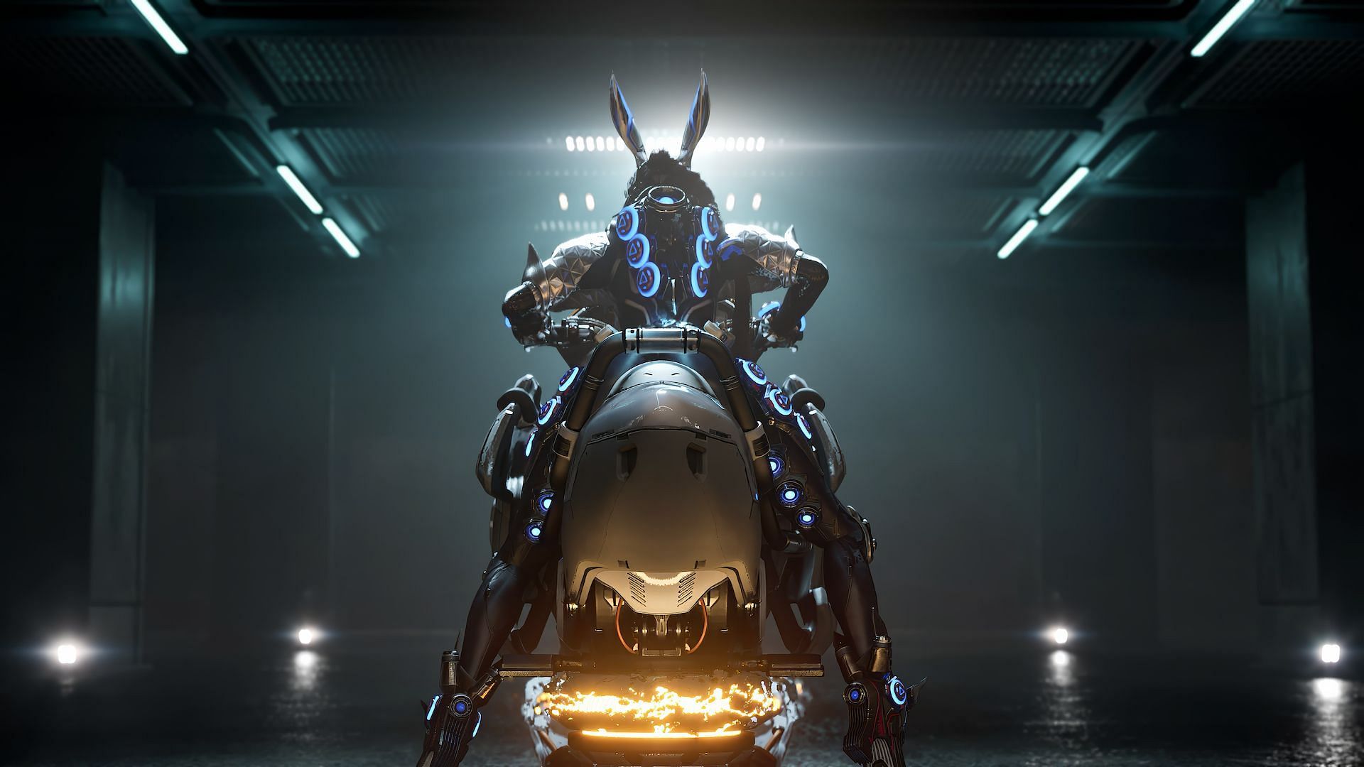 Players will have to choose between running with Bunny or taking the Hoverbike (Image via Nexon)